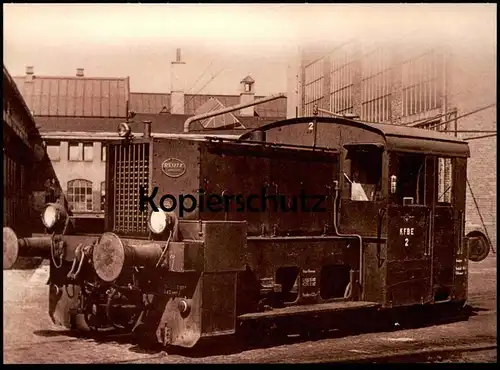 ÄLTERE REPRO POSTKARTE DIESELLOK Lok Lokomotive Köln bonner Eisenbahnen Deutz 1946 cpa Ansichtskarte postcard AK
