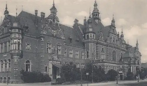 ALTE POSTKARTE LEIPZIG DEUTSCHES BUCHHÄNDLERHAUS Buchhändler cpa Ansichtskarte postcard AK