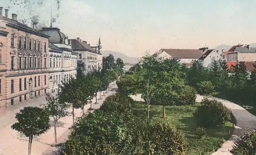 ALTE POSTKARTE GRUSS AUS LEOBEN 1903 STEIERMARK cpa Ansichtskarte postcard AK