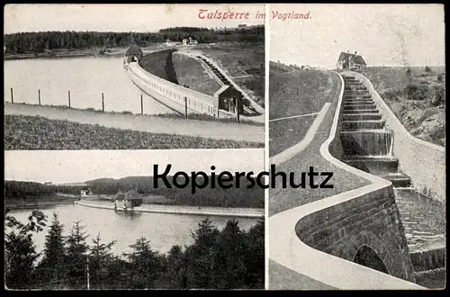 ALTE POSTKARTE TALSPERRE VOGTLAND WERDA FALKENSTEIN GEIGENBACH-TALSPERRE Ansichtskarte cpa AK postcard
