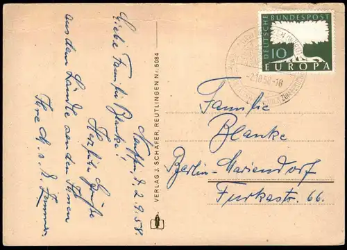 ALTE POSTKARTE NEUFFEN MIT HOHENNEUFFEN postcard Ansichtskarte cpa AK