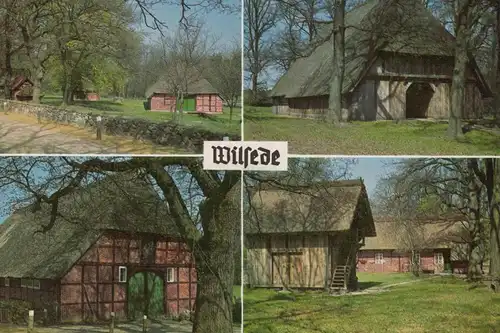 ÄLTERE POSTKARTE WILSEDE NATURSCHUTZPARK LÜNEBURGER HEIDE Haus Bauernhaus cpa Ak Ansichtskarte postcard