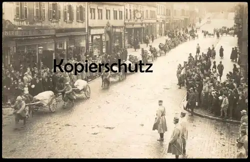 ALTE POSTKARTE ZWEIBRÜCKEN MARSCH VON SOLDATEN DEUX.-PONTS francais french soldier cpa AK Ansichtskarte postcard