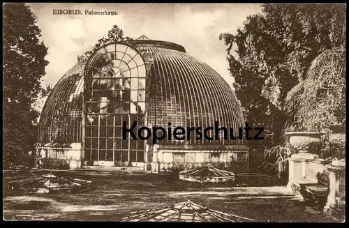 ALTE POSTKARTE EISGRUB PALMENHAUS FÜRST LIECHTENSTEIN SCHLOSS LEDNICE Mähren Ansichtskarte cpa AK postcard