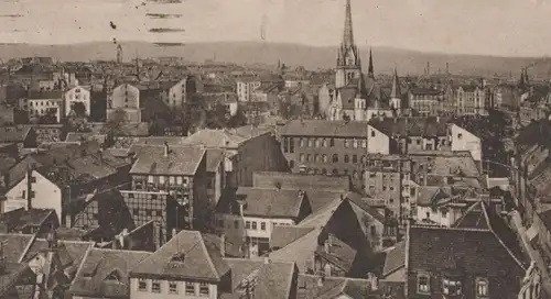 ALTE POSTKARTE CASSEL PANORAMA BLICK AUF DIE STADT GESAMTANSICHT TOTALANSICHT TOTAL Kassel AK Ansichtskarte cpa postcard