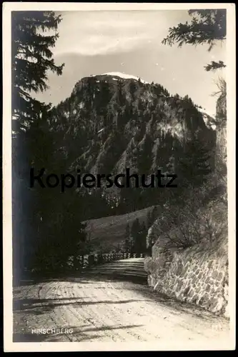 ALTE POSTKARTE HINDELANG ALLGÄU HIRSCHBERG WEG STRASSE BAYERN Ansichtskarte cpa AK postcard