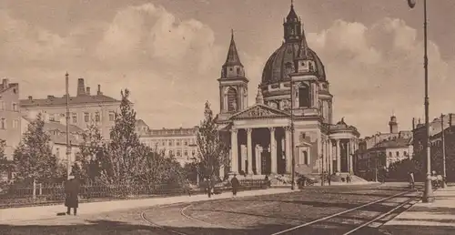 ALTE POSTKARTE WARSZAWA KOSCIOL SW. ALEKSANDRA WARSCHAU KIRCHE DES HEILIGEN ALEXANDER Ansichtskarte postcard cpa AK