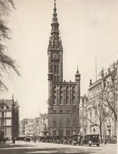 ALTE POSTKARTE DANZIG RATHAUS Gdansk Polska AK postcard cpa Ansichtskarte