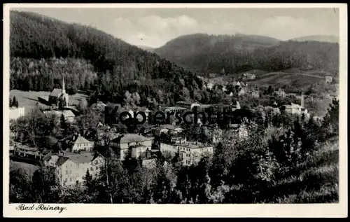 ALTE POSTKARTE BAD REINERZ PANORAMA GESAMTANSICHT TOTALANSICHT Duszniki Zdroj Total Totale AK postcard cpa Ansichtskarte