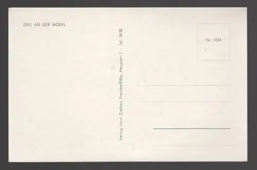 ALTE POSTKARTE ZELL AN DER MOSEL postcard Ansichtskarte cpa AK