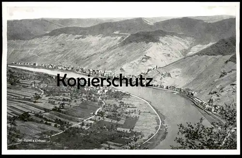 ALTE POSTKARTE ZELL-KAIMT AN DER MOSEL Ansichtskarte postcard cpa AK