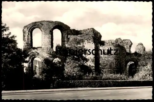 ÄLTERE POSTKARTE TRIER KAISERTHERMEN Römische Therme Bad bath bain Ansichtskarte postcard cpa AK