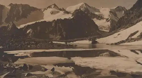 ALTE POSTKARTE STUBAI RINNENSEE BEI NEUSTIFT 1931 Stempel Mutters Österreich cpa AK Ansichtskarte postcard