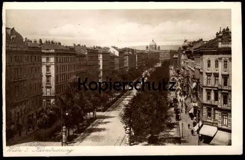 ALTE POSTKARTE WIEN I. KÄRNTNERRING CHEMIST KÄRNTNER RING Österreich cpa AK Ansichtskarte postcard