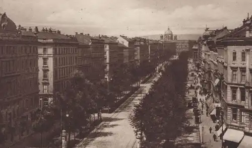 ALTE POSTKARTE WIEN I. KÄRNTNERRING CHEMIST KÄRNTNER RING Österreich cpa AK Ansichtskarte postcard