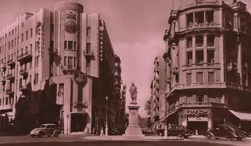 ALTE POSTKARTE CAIRO SOLIMAN PASHA SQUARE Caire Egypt Ägypten AL CHARK Ansichtskarte postcard cpa AK