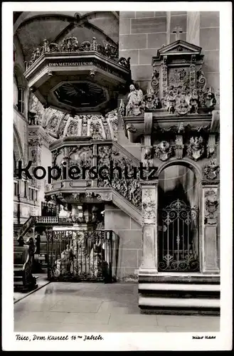 ÄLTERE POSTKARTE TRIER DOM KANZEL 16. JAHRHUNDERT Kirche Foto Nico Haas Ansichtskarte postcard cpa AK