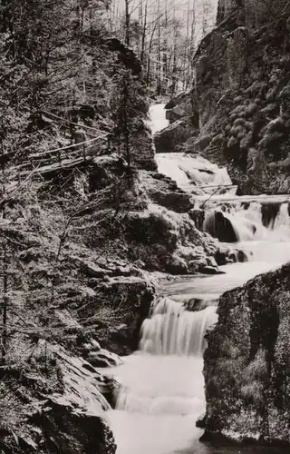 ÄLTERE POSTKARTE ENTERROTTACHER-WASSERFÄLLE BEI TEGERNSEE cascade Ansichtskarte postcard cpa AK