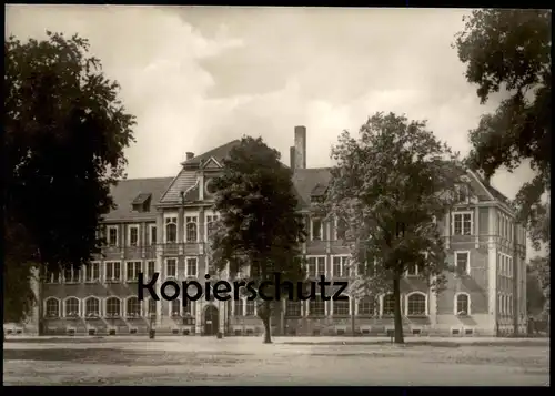 ÄLTERE POSTKARTE ANNABURG POLYTECHNISCHE OBERSCHULE Schule school école cpa postcard Ansichtskarte AK