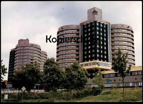 ÄLTERE POSTKARTE UNIVERSITÄTSSTADT MÜNSTER UNIKLINIK Hospital Krankenhaus cpa postcard Ansichtskarte AK
