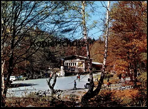 ÄLTERE POSTKARTE VITOCHA DAS RESTAURANT SLATNITE MOSTOVE Bulgaria Bulgarie Bulgarien Witoscha Ansichtskarte AK postcard