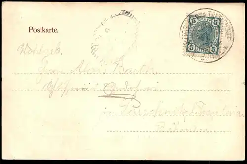ALTE POSTKARTE GRUSS AUS NEUSTADT AN DER TAFELFICHTE GASTHAUS ZUR SCHWEIZERMÜHLE Nove Mesto Sunrk Ansichtskarte cpa AK