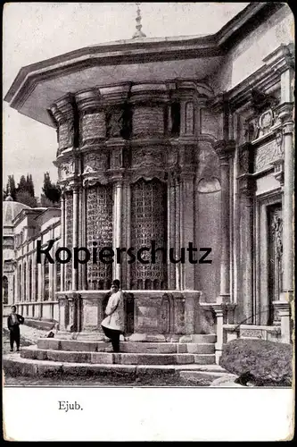ALTE POSTKARTE EJUB CONSTANTINOPLE CONSTANTINOPEL Konstantinopel Turkey Türkei cpa AK Ansichtskarte postcard