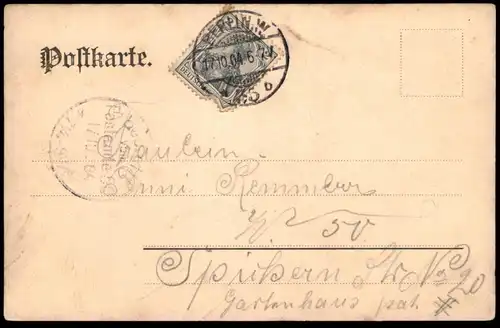 ALTE POSTKARTE BERLIN GRUSS AUS GRAND CAFÉ FÜRST BLÜCHER Reif Bräu postcard Ansichtskarte AK cpa