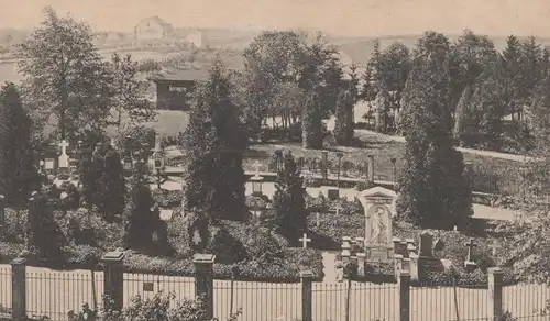 ALTE POSTKARTE SAARBRÜCKEN EHRENTHAL EHRENTAL Friedhof cementery cimetière postcard Ansichtskarte AK cpa