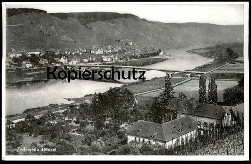 ALTE POSTKARTE ZELTINGEN AN DER MOSEL postcard Ansichtskarte AK cpa