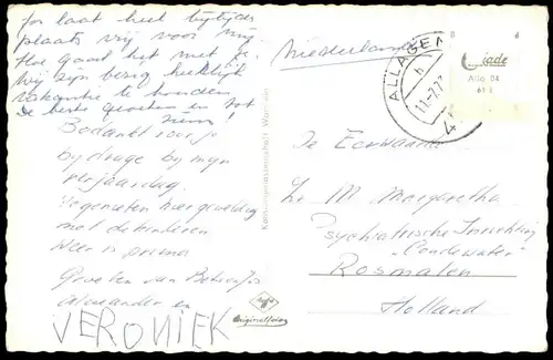 ÄLTERE POSTKARTE ALLAGEN MÖHNE PANORAMA TOTALANSICHT WARSTEIN postcard Ansichtskarte AK cpa