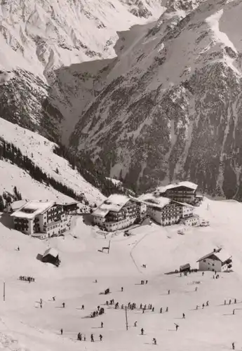 ÄLTERE POSTKARTE SKIPARADIES HOCHSÖLDEN 2070 M Ski skiing postcard Ansichtskarte AK cpa