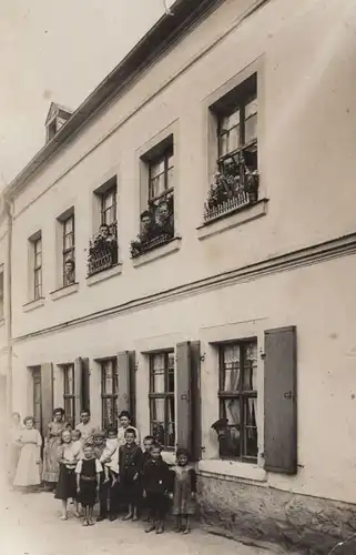 ALTE FOTO POSTKARTE DRESDEN NEUSTADT MOTIV BÖHMISCHE STRASSE 21 ? VERLAG GRAMSCH BÖHMISCHESTRASSE 37 cpa photo