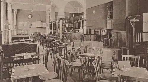 ALTE POSTKARTE PASSAGE CAFÉ GÖRLITZ BES. HANS SCHUSTER Zgorzelec postcard Ansichtskarte AK cpa