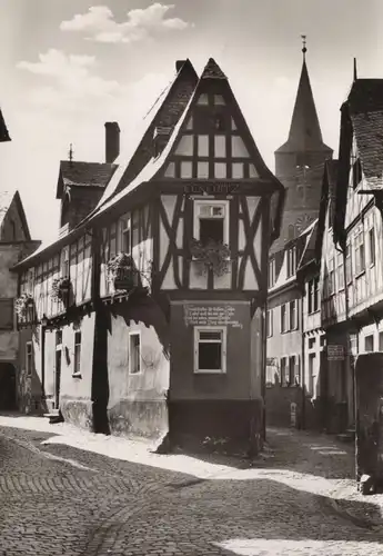 ALTE POSTKARTE BRAUBACH AM RHEIN ALTER WINKEL MÖBELLAGER SARGLAGER CHR. BAUS II. FREMDENZIMMER Ansichtskarte AK cpa