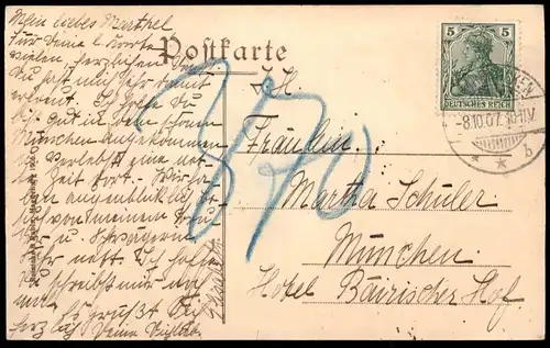 ALTE POSTKARTE SAARBRÜCKEN PARTIE AM DEUTSCH-MÜHLENWEIHER Weiher See cpa postcard Ansichtskarte AK