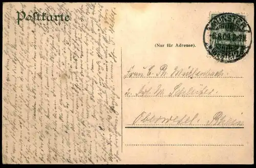 ALTE POSTKARTE HANDORF BEI MÜNSTER IN WESTFALEN GASTHAUS U. SOMMERFRISCHE B. VENNEMANN cpa postcard Ansichtskarte AK