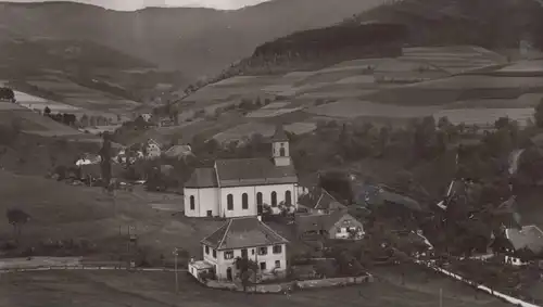 ALTE POSTKARTE YACH IM SCHWARZWALD BAHNSTATION ELZACH PANORAMA cpa postcard Ansichtskarte AK