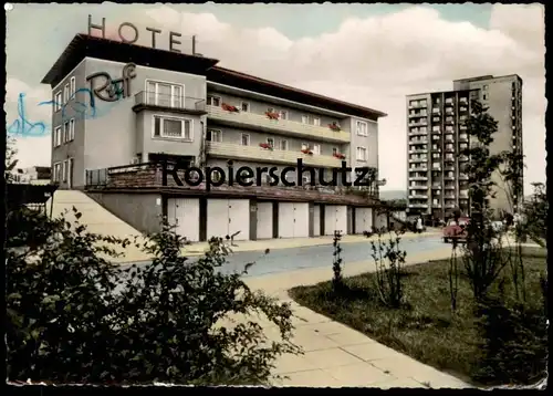 ÄLTERE POSTKARTE HOTEL RUFF STUTTGART NORD MÖNCHSTRASSE 2B postcard Ansichtskarte cpa AK