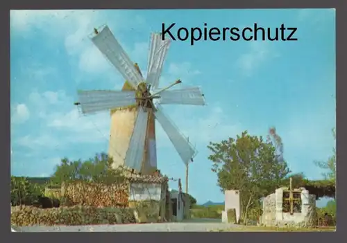 ÄLTERE POSTKARTE MANACOR MALLORCA SOPA'S MILL windmill molen Windmühle postcard Ansichtskarte cpa AK