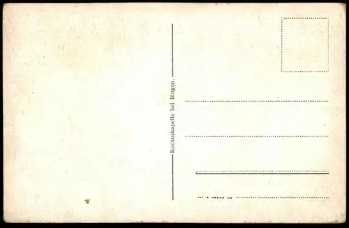 ALTE POSTKARTE GRUSS VOM ROCHUSBERG INNERES DER ROCHUSKAPELLE Bingen Kapelle postcard Ansichtskarte AK cpa