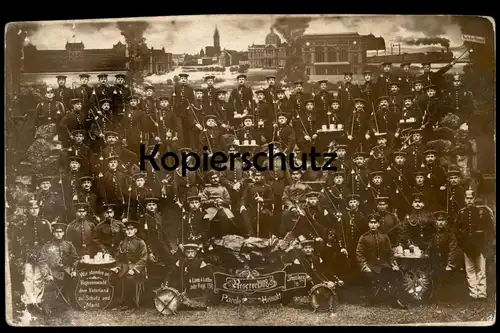 ALTE POSTKARTE RESERVE 1908 STRASSBURG STRASBOURG PAROLE HEIMAT DAMPFLOK ZUG Vogesen vosges Elsass Alsace postcard cpa