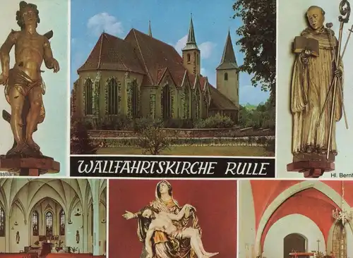 ÄLTERE POSTKARTE WALLFAHRTSKIRCHE RULLE WALLENHORST Kirche church église Iglesia postcard Ansichtskarte cpa AK