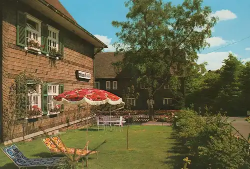 ÄLTERE POSTKARTE WINTERBERG HOTEL-PENSION-CAFÉ FORSTHAUS THIER BRÄU BIER FAMILIE W. ERTEL postcard Ansichtskarte cpa AK