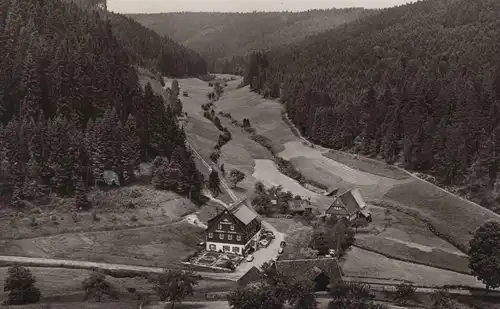 ÄLTERE POSTKARTE GASTHAUS UND PENSION ZUR KROPFMÜHLE SCHWARZWALD SEEWALD Landkreis Freudenstadt Ansichtskarte postcard