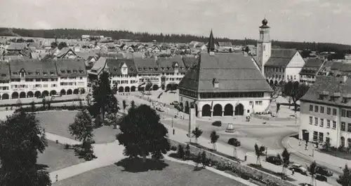 ÄLTERE POSTKARTE FREUDENSTADT IM SCHWARZWALD MARKTPLATZ VOM KIRCHTURM GESEHEN PANORAMA cpa AK Ansichtskarte postcard