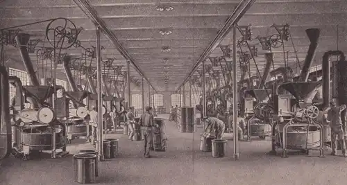 ALTE POSTKARTE S. REICHARDT-KAKAO-WERK WANDSBEK RÖSTAPPARATE HAMBURG Cocoa cacao postcard Ansichtskarte cpa AK