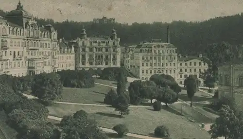 ALTE POSTKARTE MARIENBAD PANORAMA Marianske Lazne postcard Ansichtskarte cpa AK