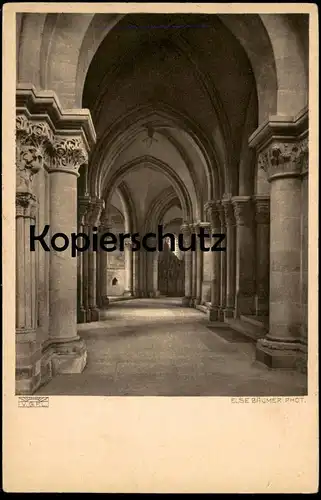 ALTE POSTKARTE MAGDEBURG DOM NÖRDLICHER CHORUMGANG ELSE BÄUMER PHOTO FOTO postcard Ansichtskarte cpa AK