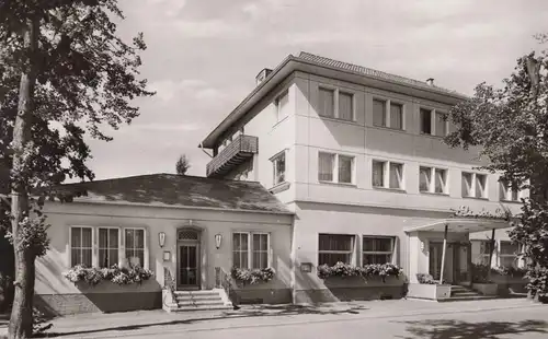 ÄLTERE POSTKARTE HOTEL LINDENHOF BAD MEINBERG BESITZER GUSTAV STILLE OSTWESTFALEN Ansichtskarte cpa postcard AK